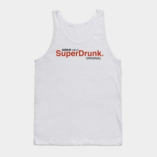 Super Drunk red Tank Top